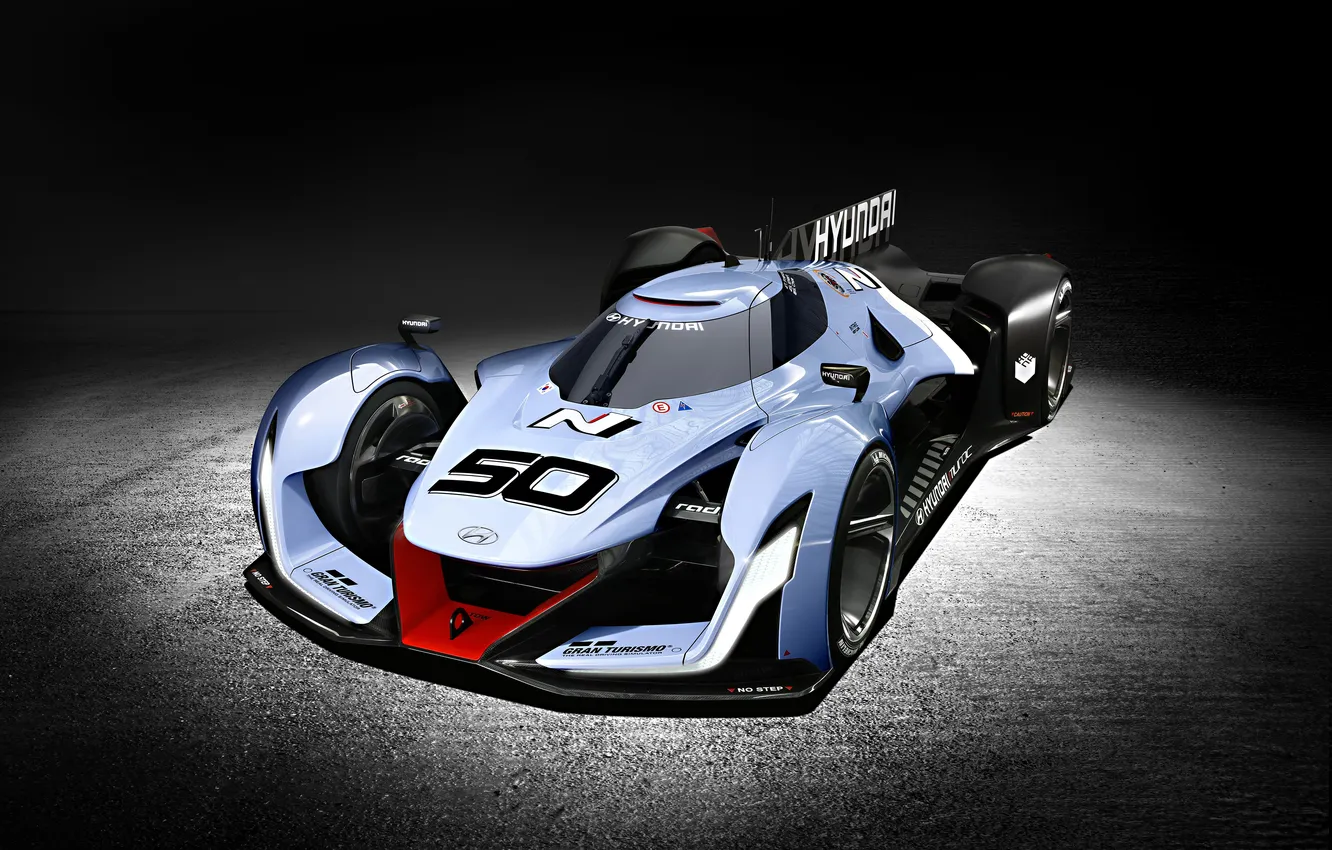Photo wallpaper supercar, Vision, Hyundai, Gran Turismo, Gran Turismo, 2015, N 2025, hoiday