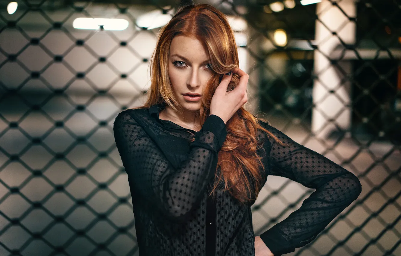 Photo wallpaper redhead, Martin Kühn, Lisa-Marie