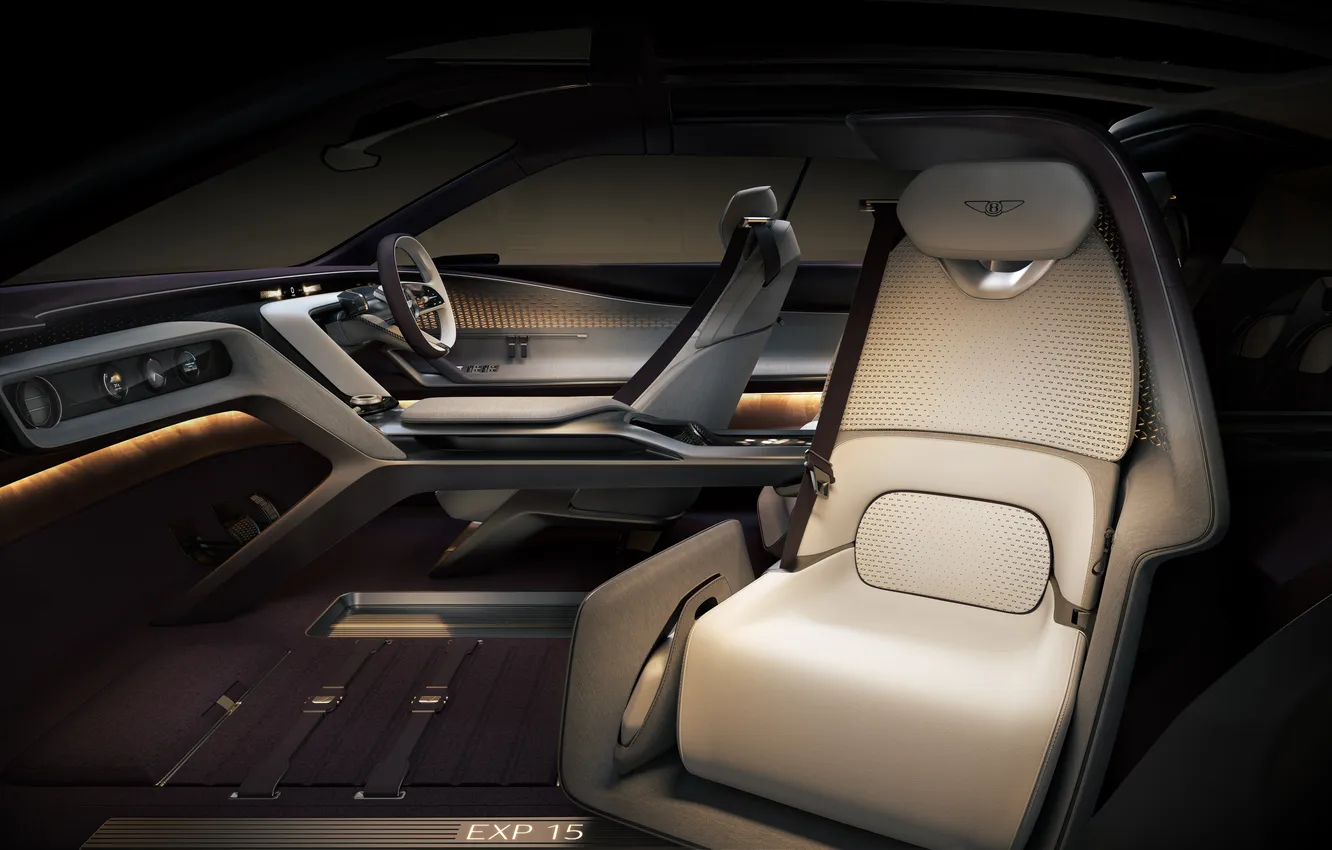 Photo wallpaper Concept, Bentley, the concept car, luxury, Suite, luxury, electric, electric car