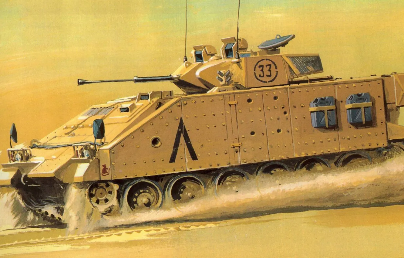 Photo wallpaper figure, warrior, warrior, BMP, modern British infantry fighting vehicle, MCV-80, Warrior