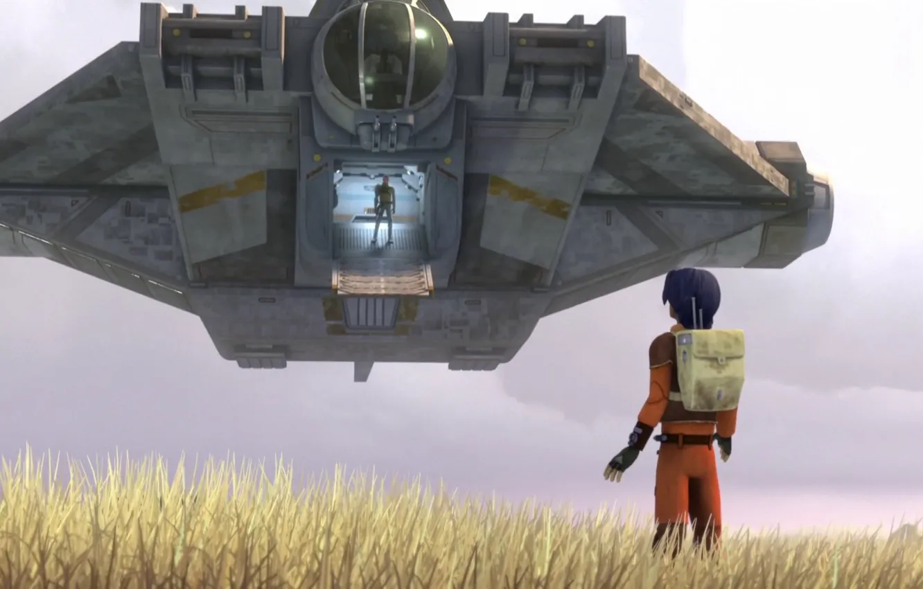Photo wallpaper Star wars: Rebels, Star Wars: Rebels, Ezra and the Ghost, Animated series