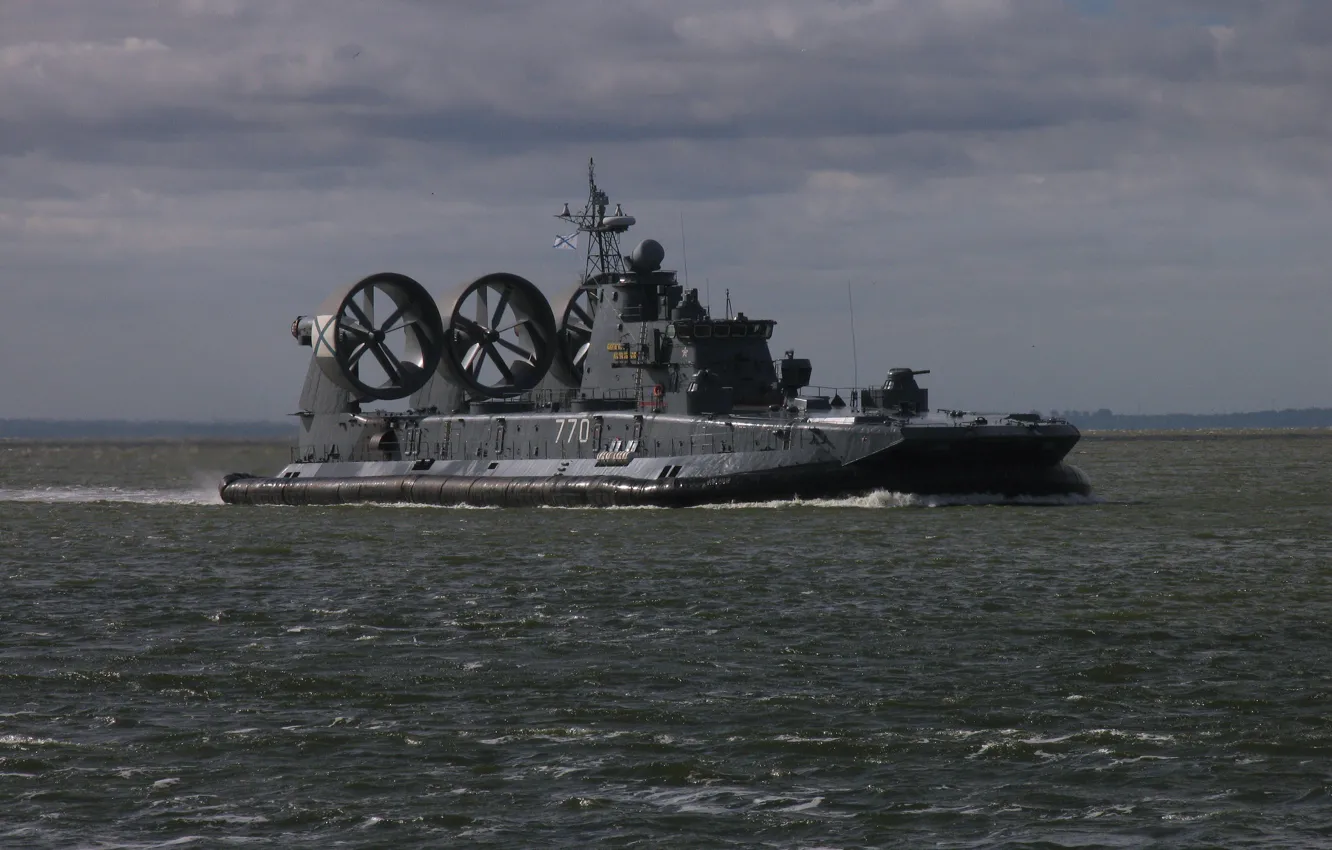 Photo wallpaper ship, Navy, pillow, air, landing, Baltic, "Eugene Kocheshkov"
