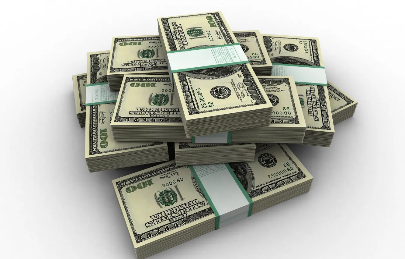 Photo wallpaper money, dollars, currency