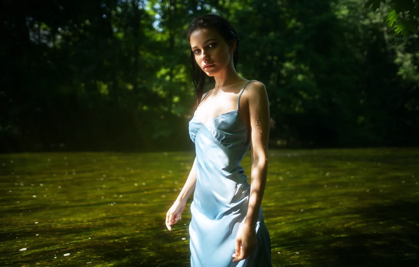 Photo wallpaper chest, look, figure, dress, Maxim Gontarev, Maxim Gustarev