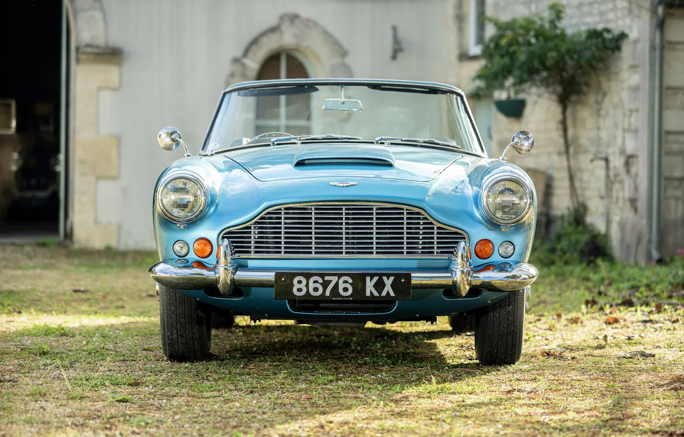 Photo wallpaper Aston Martin, 1963, DB4, Aston Martin DB4 Convertible