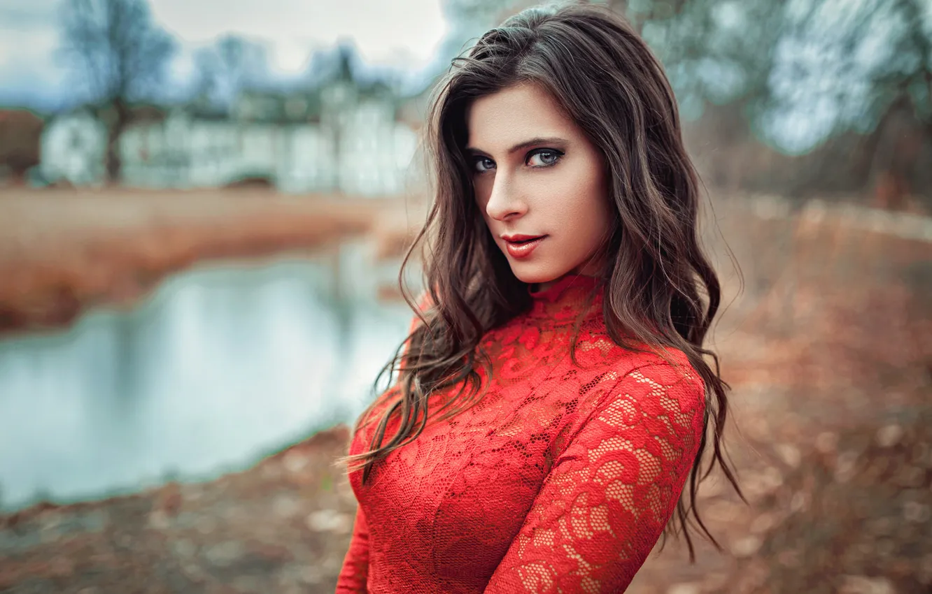 Photo wallpaper light, girl, fashion, eyes, beautiful, model, beauty, face