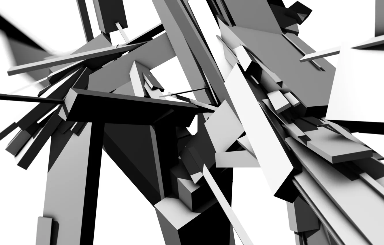 Photo wallpaper grey, background, texture, geometry