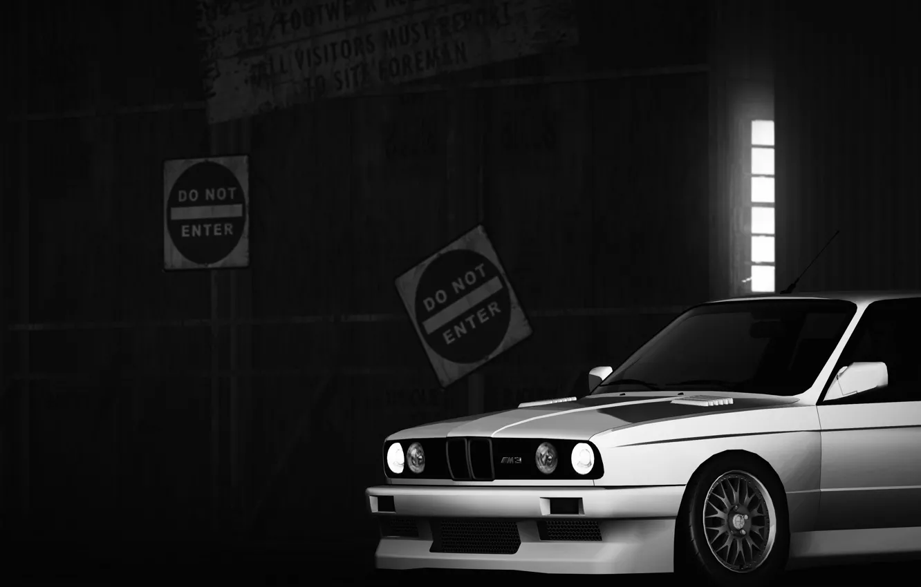 Photo wallpaper BMW, Stance, Need for speed world