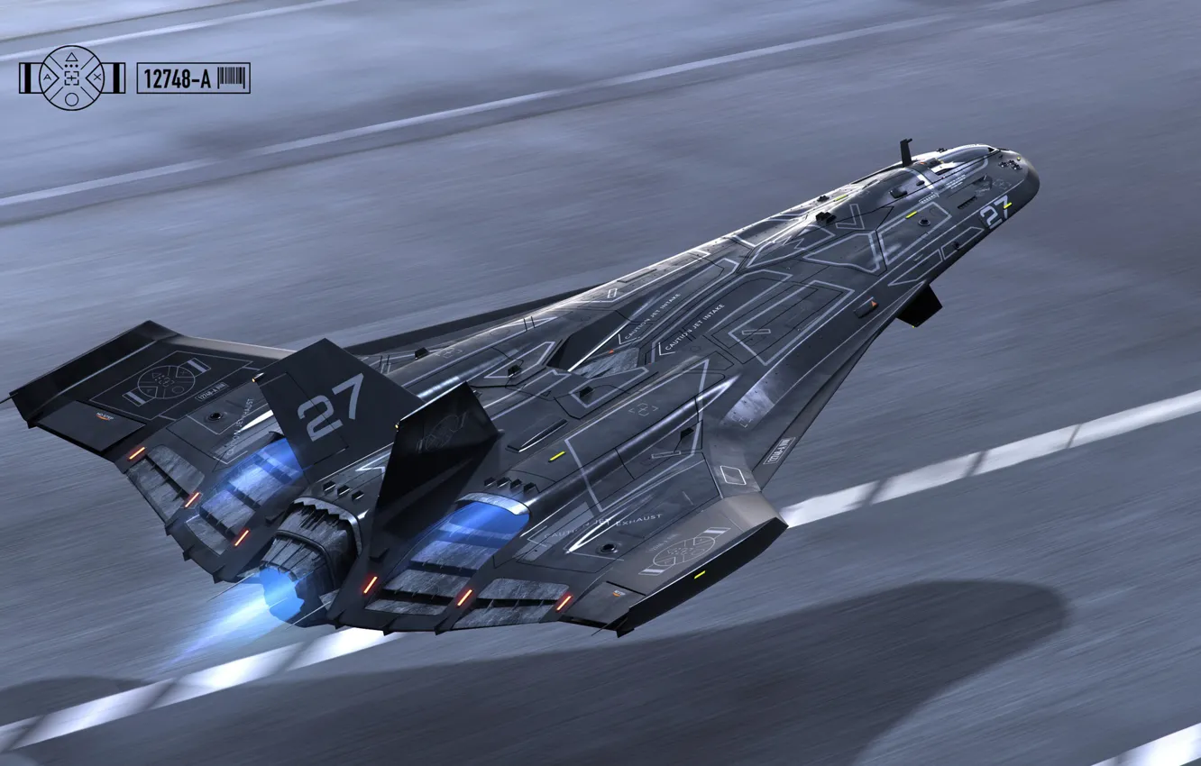 Photo wallpaper transport, technique, camera, Take Off, Sub-Orbital Jet A. X. 12748-Has