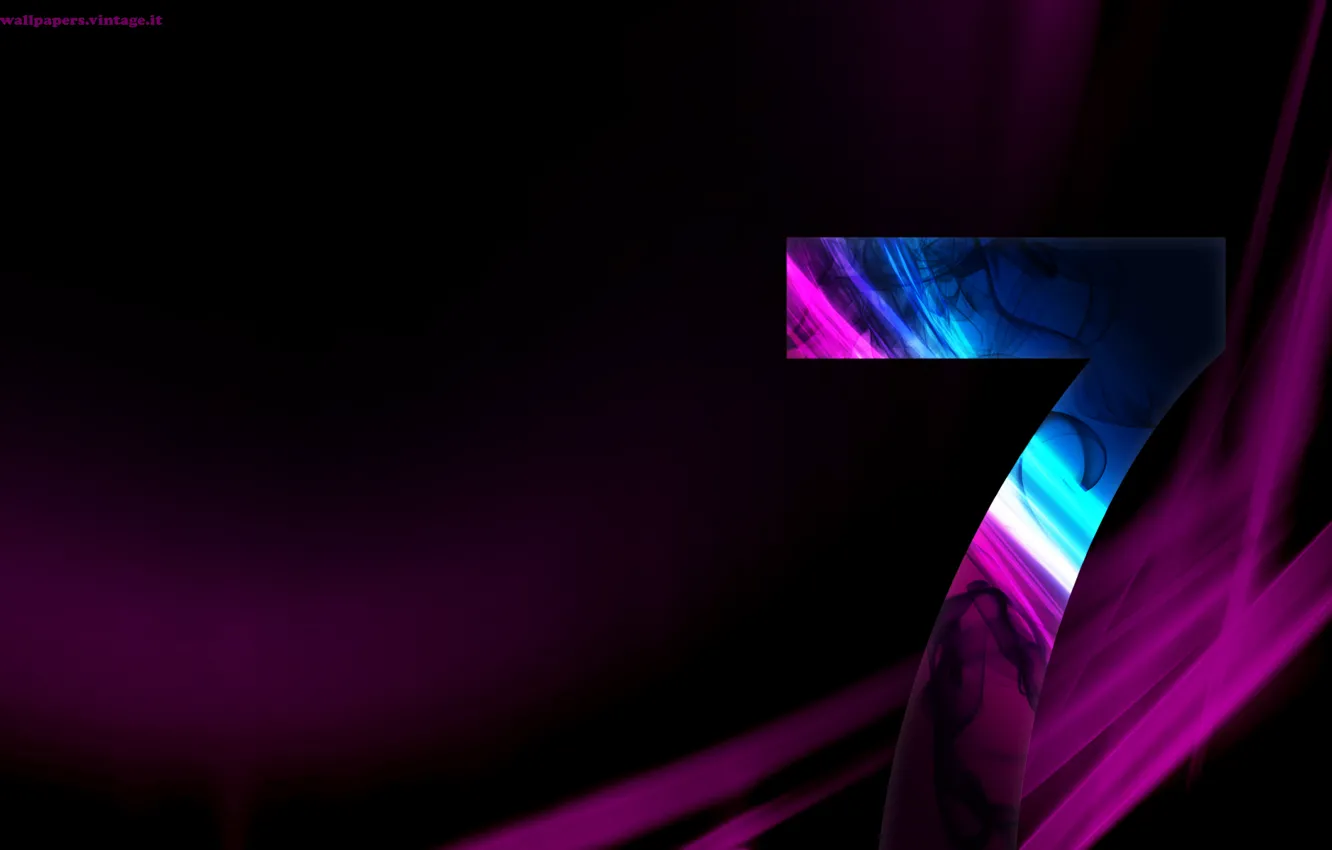 Photo wallpaper computer, rays, light, line, abstraction, glare, Wallpaper, windows 7