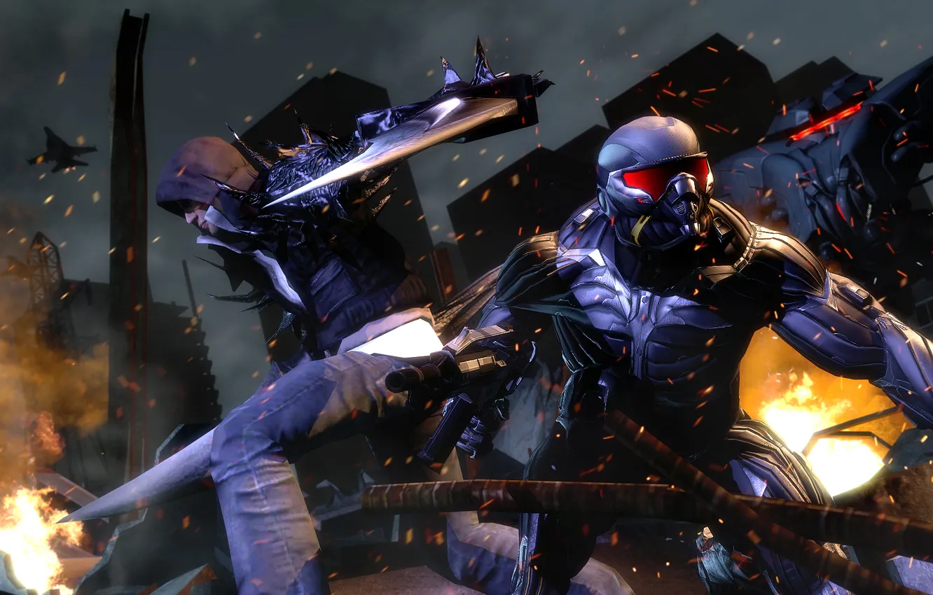 Photo wallpaper Prototype, Crysis, art, Alcatraz, Alex Mercer, the prophet, fan, prophet