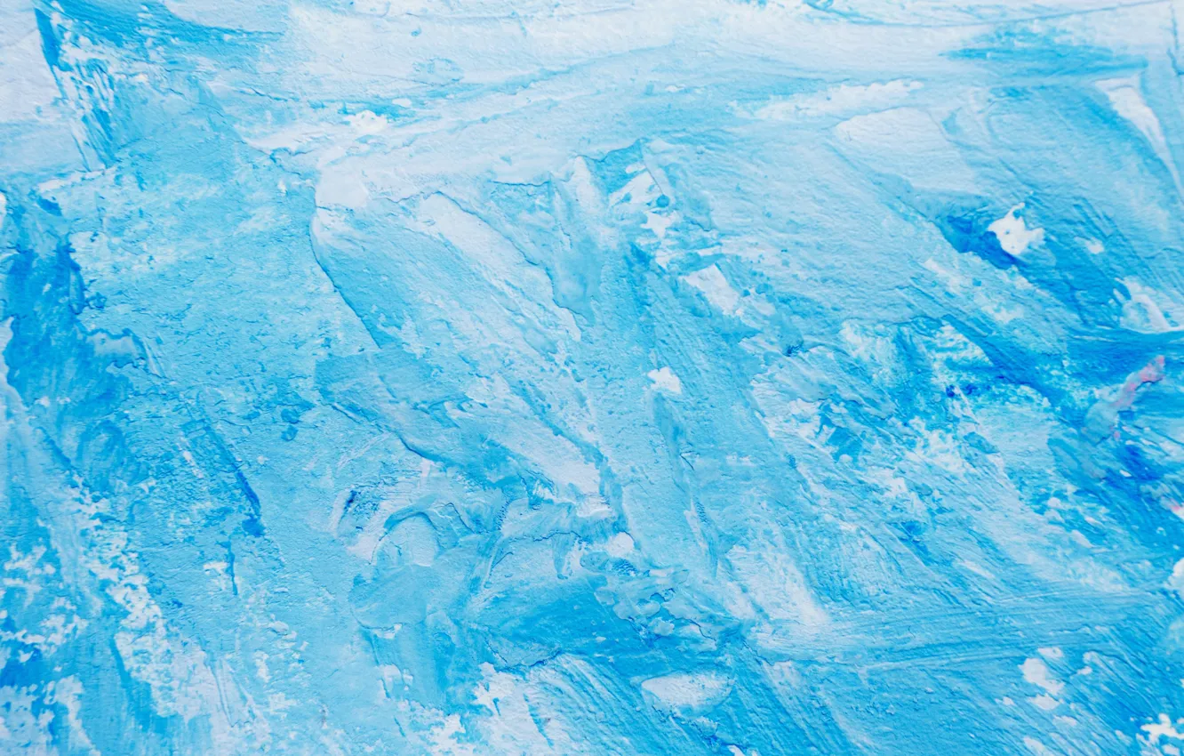 Photo wallpaper blue, paint, texture, blue background, strokes