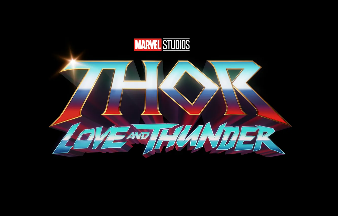 Photo wallpaper logo, Thor, Thor: Love and Thunder