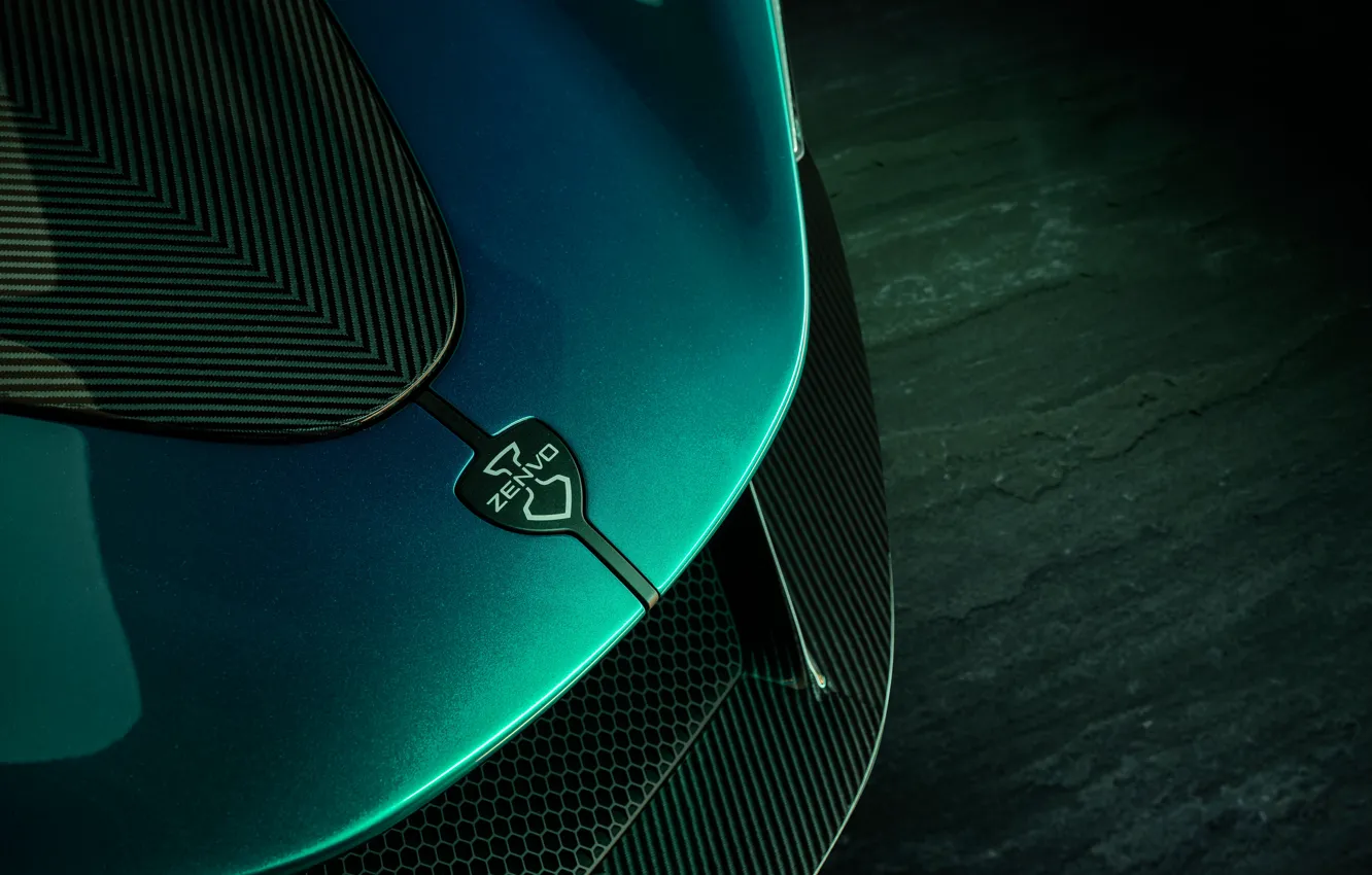 Photo wallpaper logo, Zenvo, Aurora, close-up, Zenvo Aurora Tur