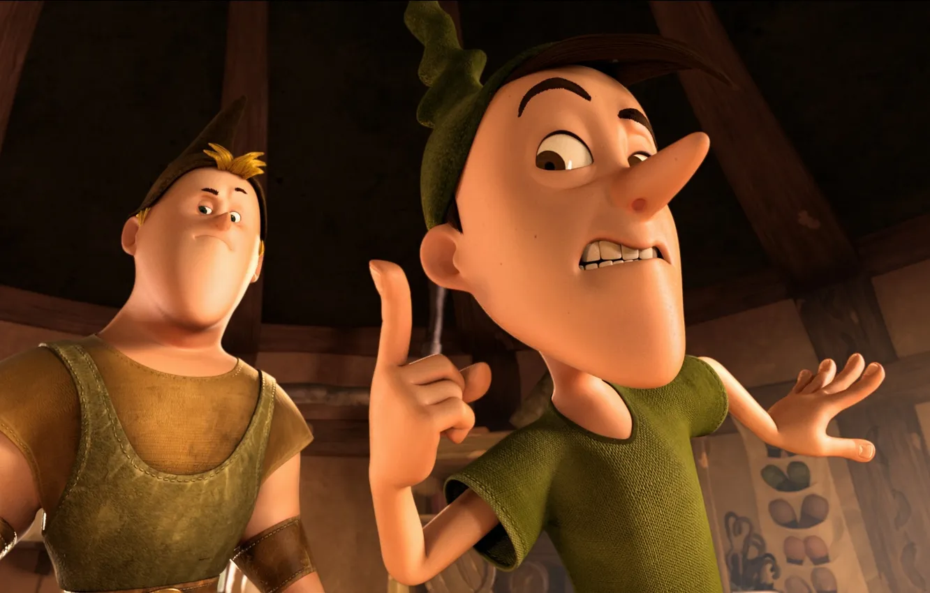 Photo wallpaper cartoon, adventure, dwarf, The 7th dwarf, The 7th dwarf