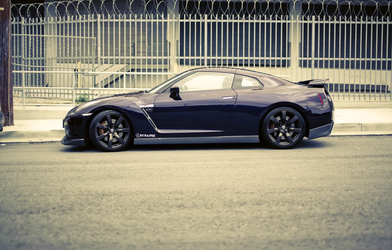 Photo wallpaper machine, Nissan, GT-R, car, cars, Nissan, R35