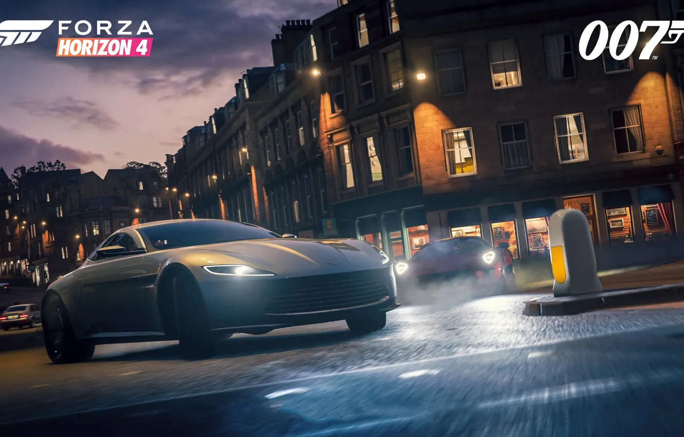 Photo wallpaper Aston Martin, Microsoft, game, 2018, DB10, Forza Horizon 4