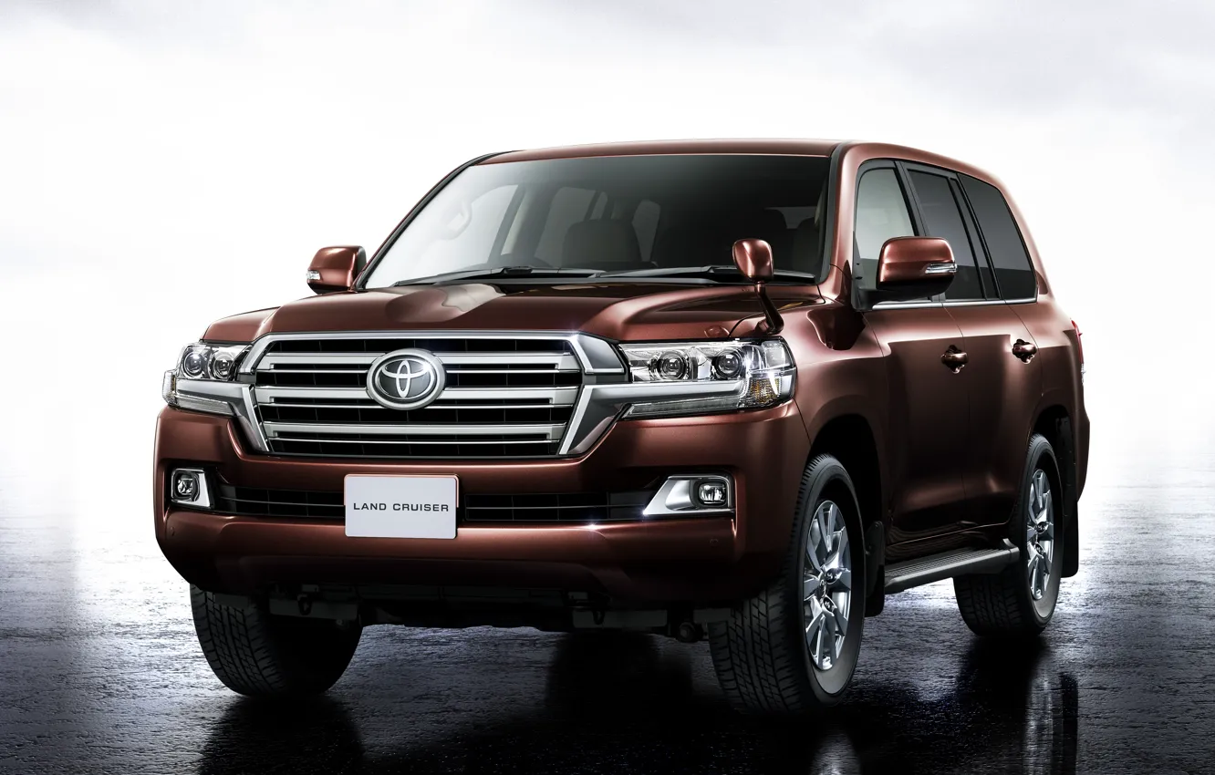 Photo wallpaper Toyota, Toyota, 2015, land cruiser, Land Cruiser 200