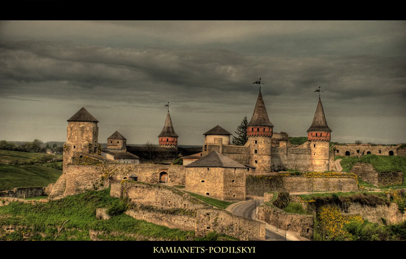 Photo wallpaper castle, Fort, Kamianets Podilskyi, fortress