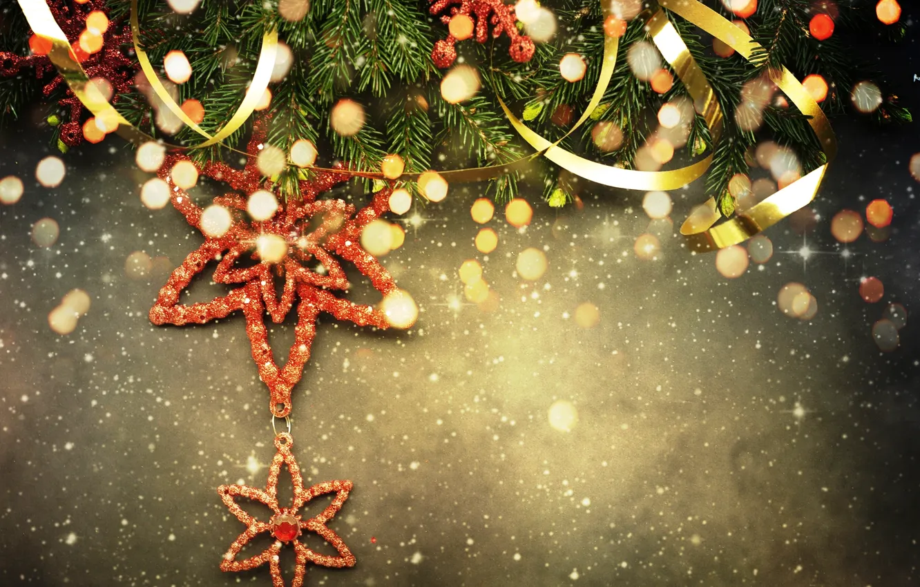 Photo wallpaper decoration, tree, Christmas, decoration, xmas, Merry, Christmas. New Year