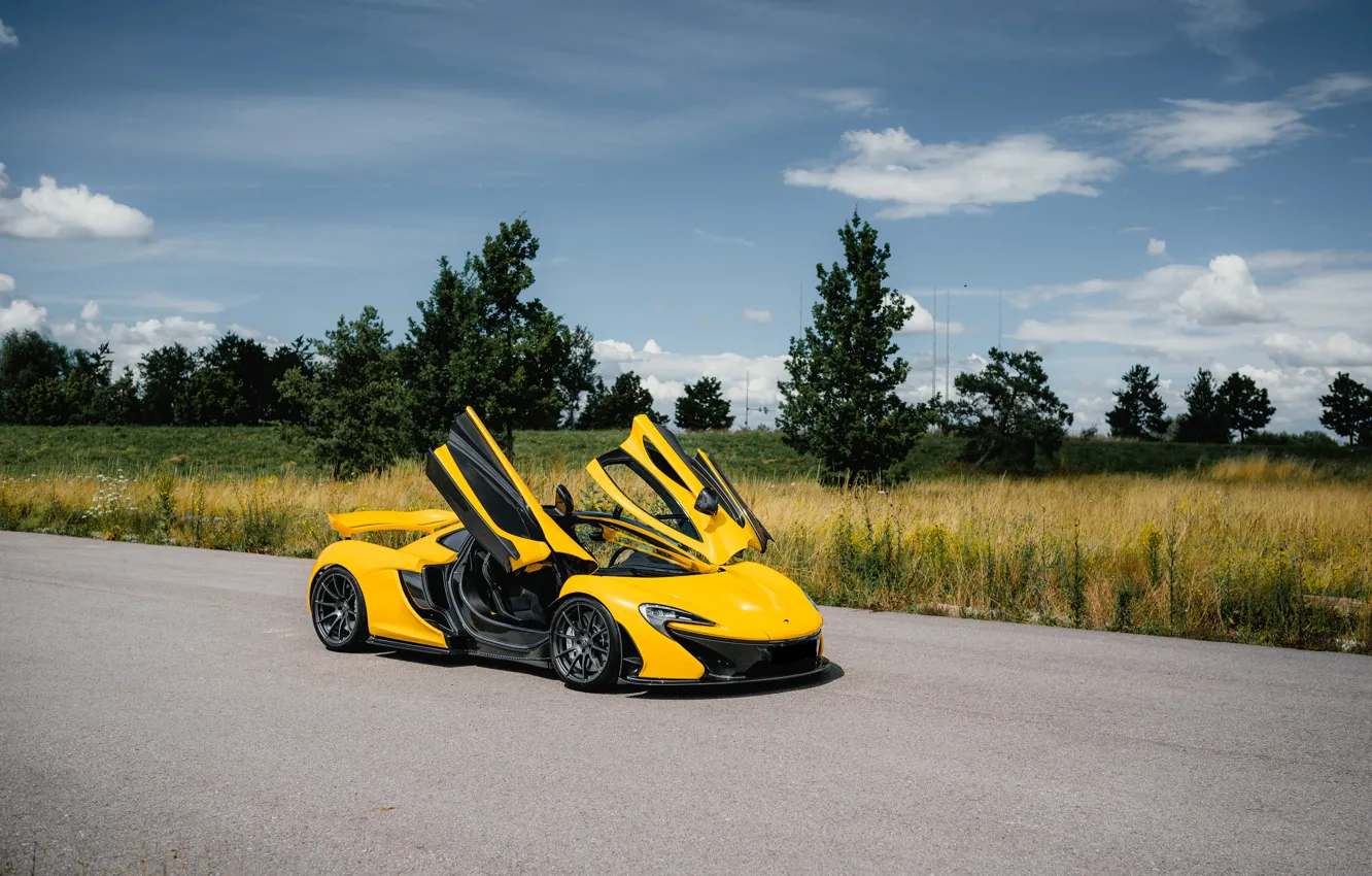Photo wallpaper McLaren, Hypercar, McLaren P1, P1