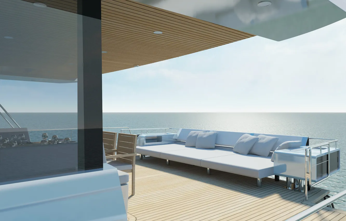 Photo wallpaper design, style, interior, yacht, Suite, luxury yacht