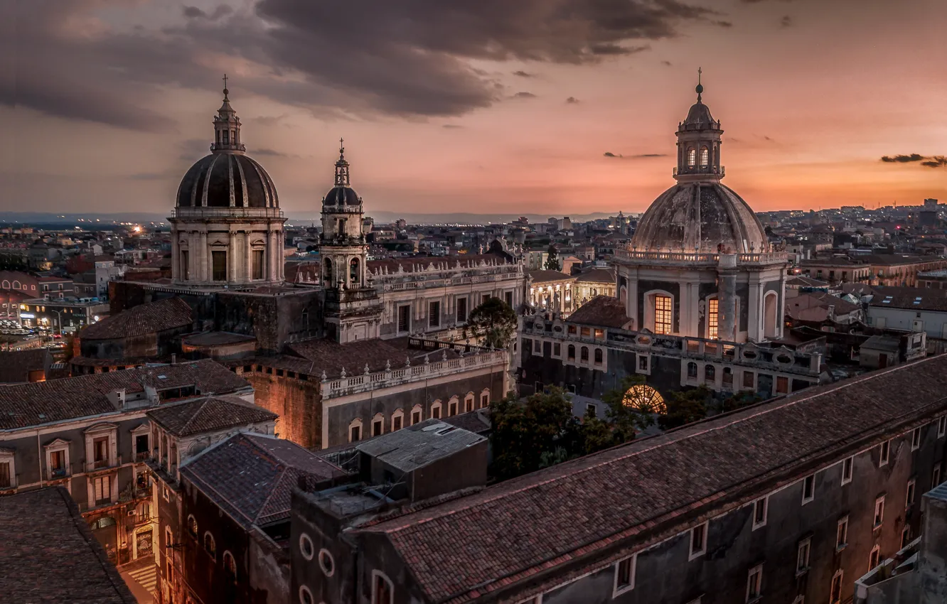 Photo wallpaper roof, building, home, Italy, Church, Cathedral, Italy, riding
