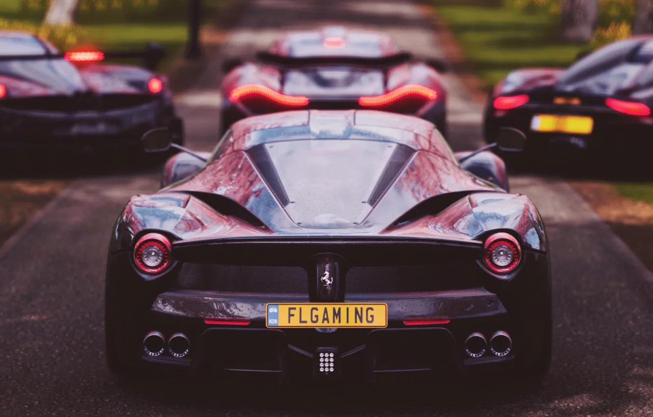 Photo wallpaper Koenigsegg, Microsoft, supercar, Pagani, game, To huayr, LaFerrari, McLaren P1