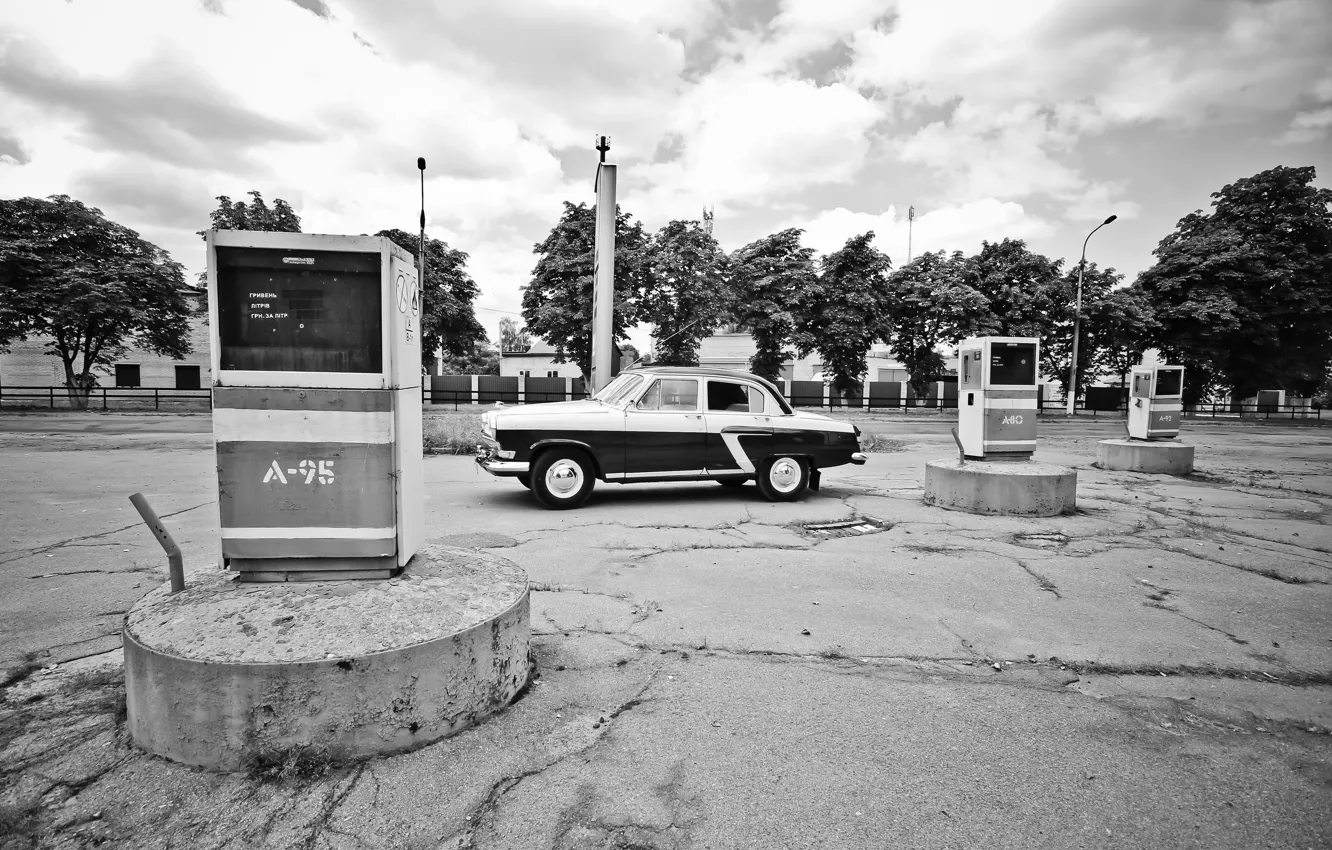 Photo wallpaper USSR, Volga, GAZ-21