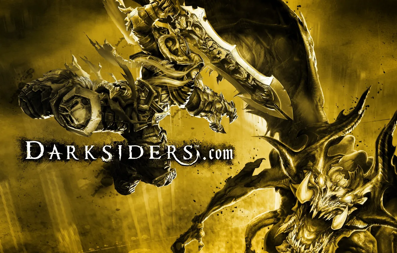 Photo wallpaper war, monster, battle, darksiders