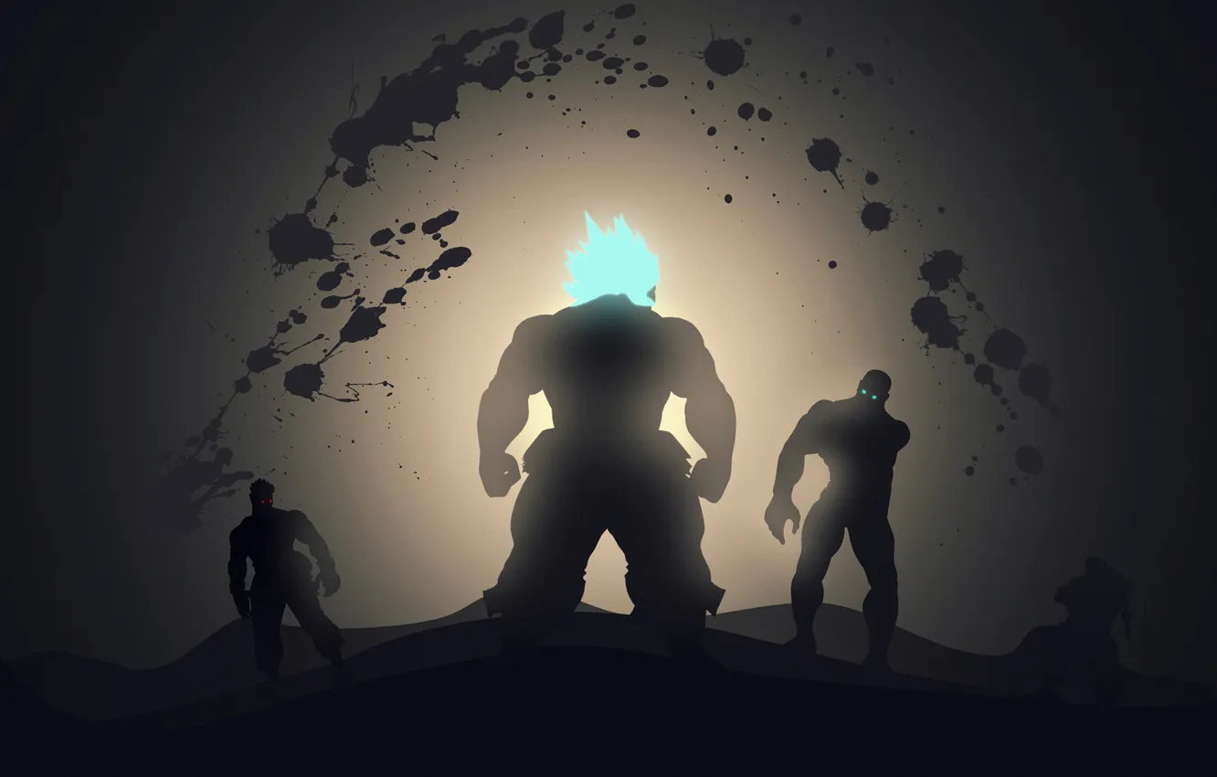 Photo wallpaper characters, they, Super Street Fighter 4, ССФ4