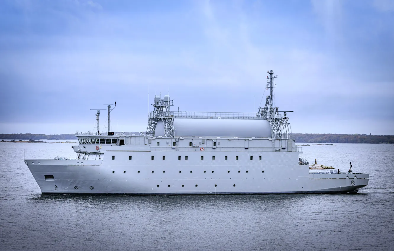 Photo wallpaper ship, Sweden, scout, HMS Artemis