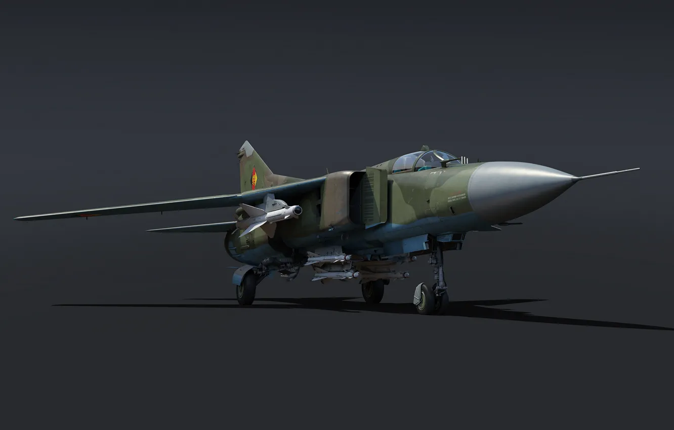 Photo wallpaper USSR, OKB MiG, Frontline fighter, MiG-23MF