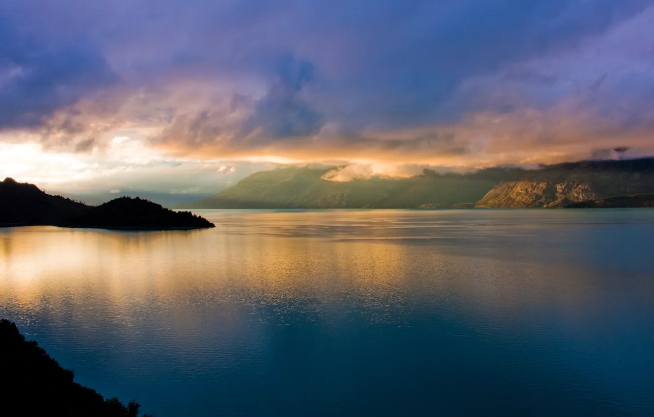 Photo wallpaper New Zealand, Queenstown, Morning Breaks