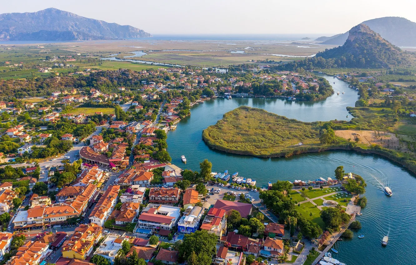 Photo wallpaper Turkey, Muğla, Dalyan