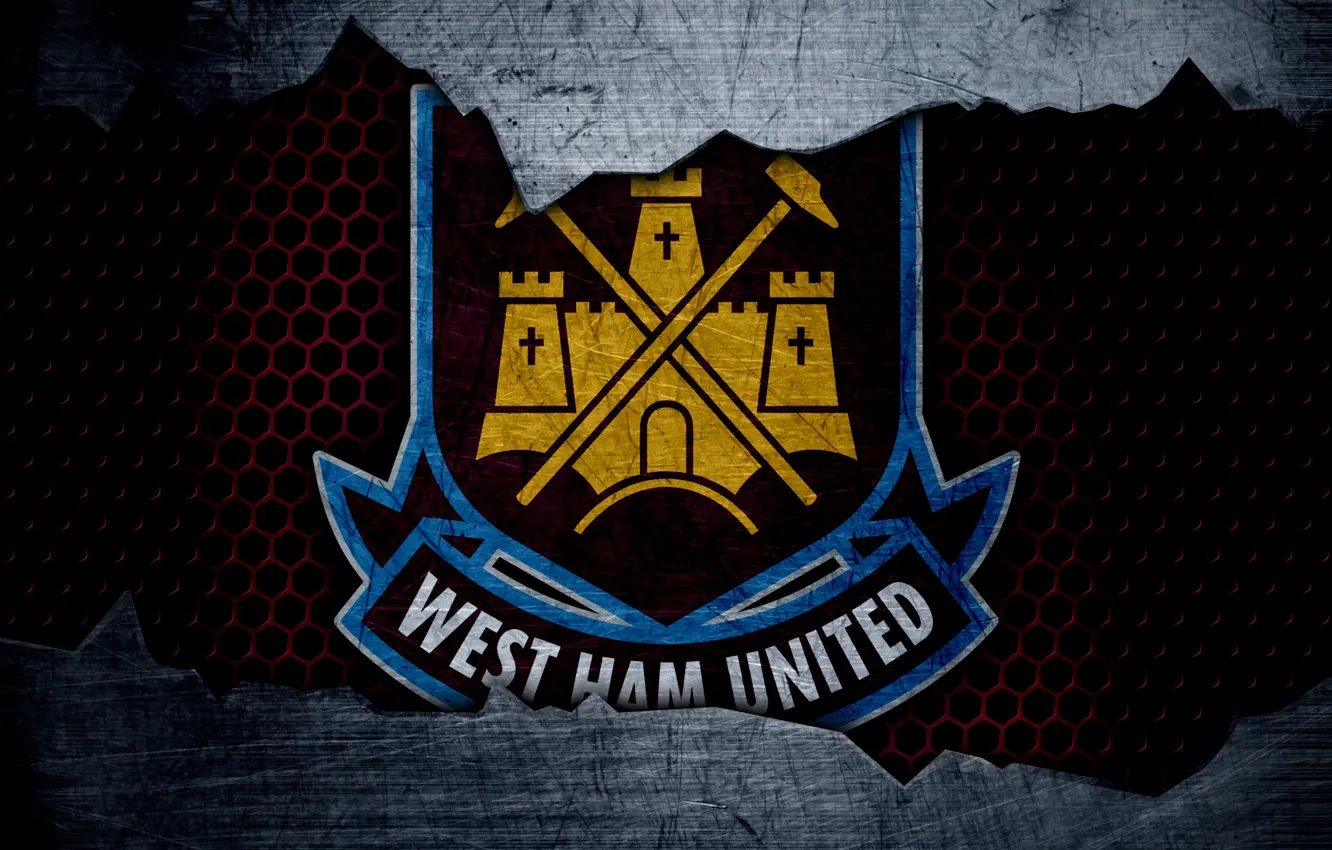 Photo wallpaper wallpaper, sport, logo, football, West Ham United