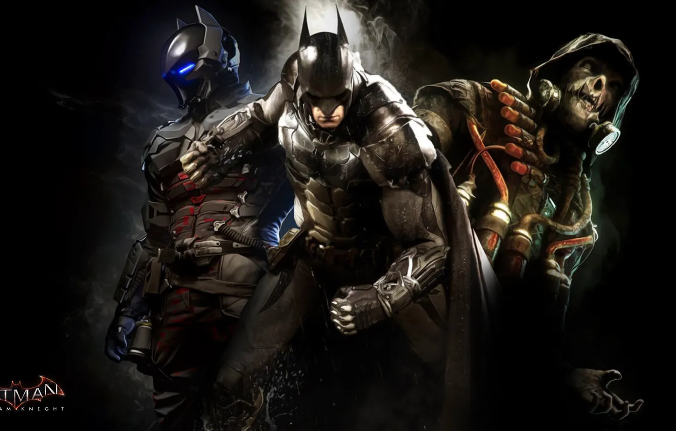 Photo wallpaper art, Batman, knight, Scarecrow, Batman Arkham Knight