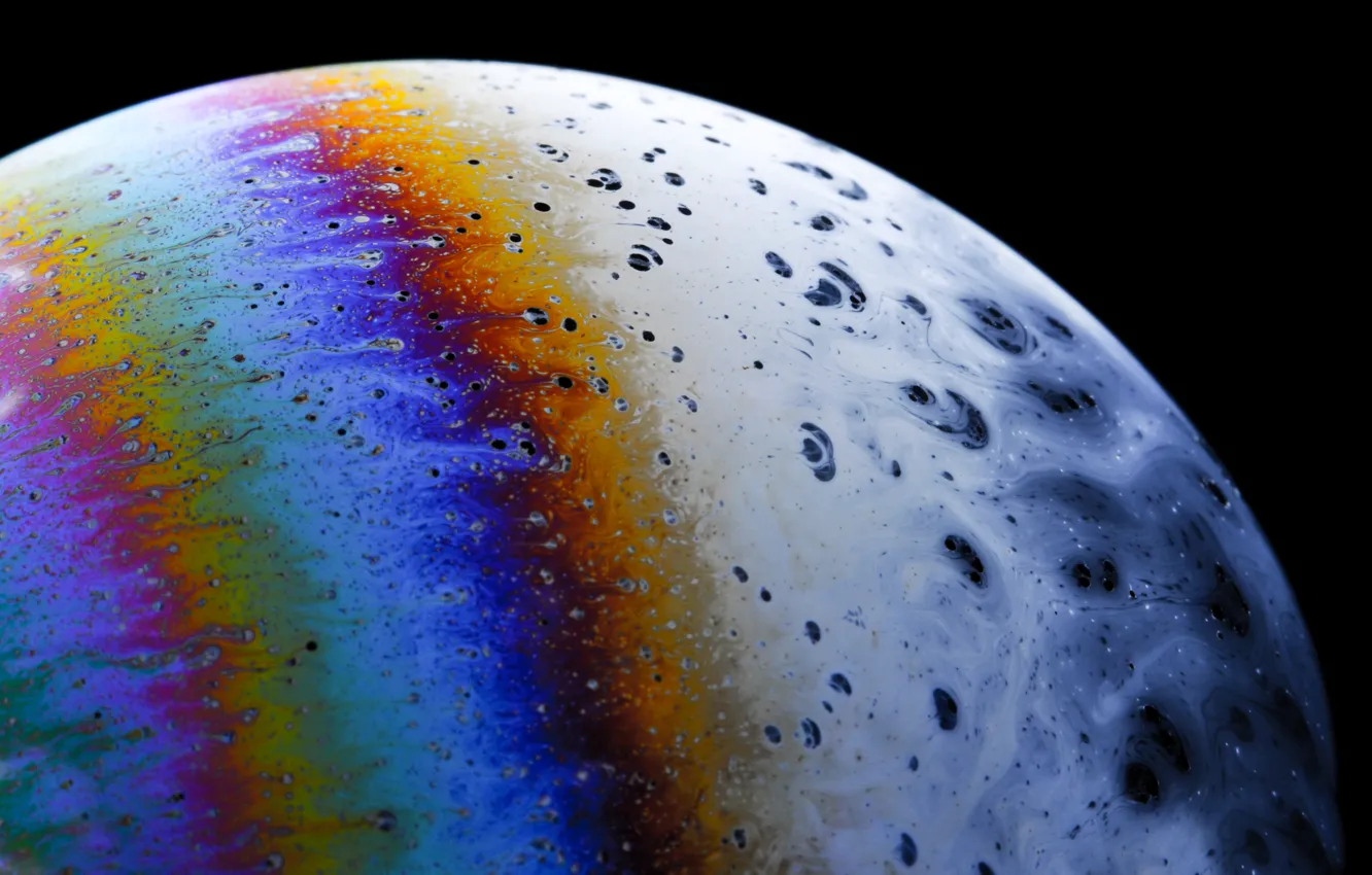 Photo wallpaper colors, planet, Strange