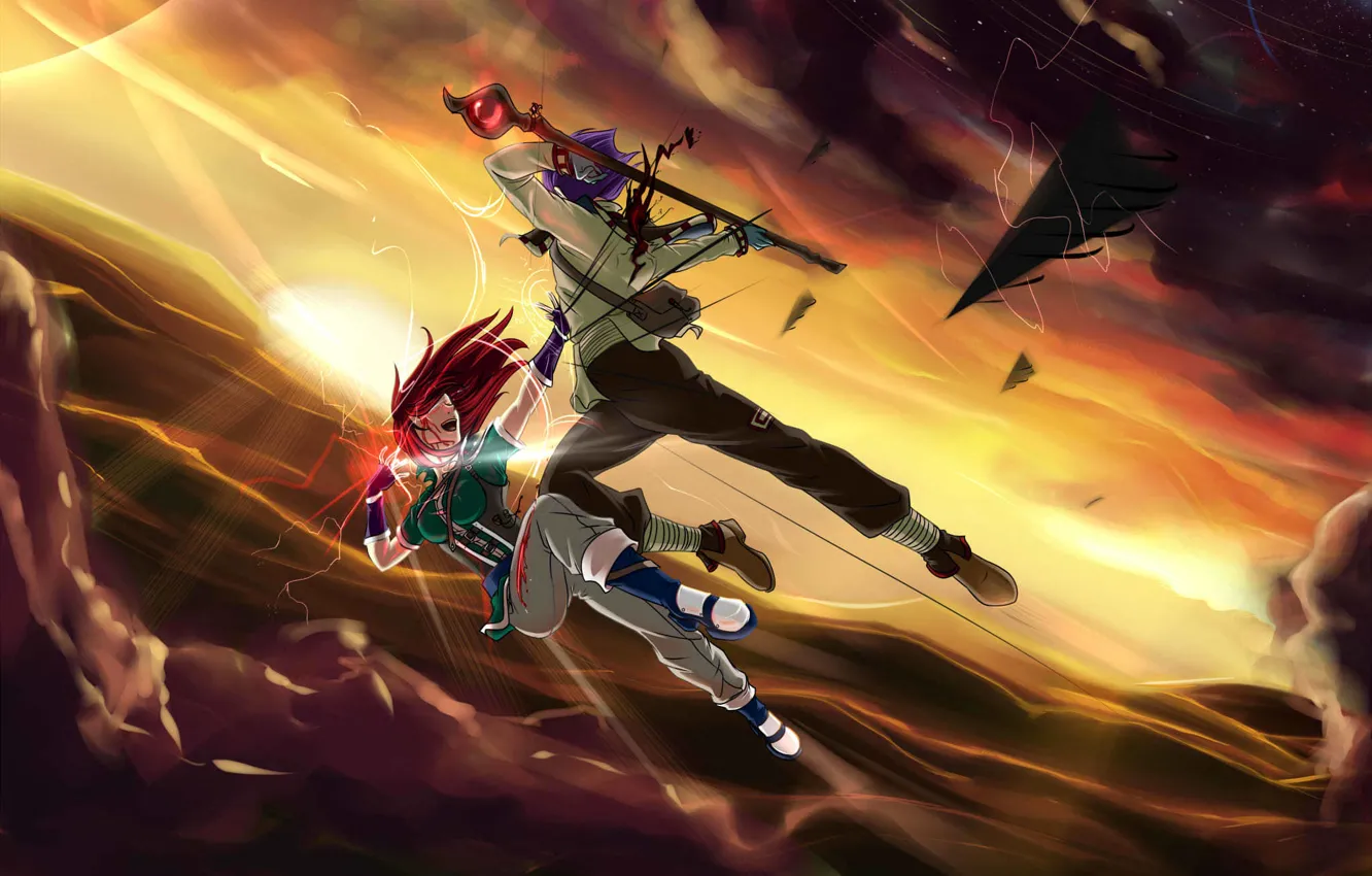 Photo wallpaper Slayers, Slayers, Lina Inverse