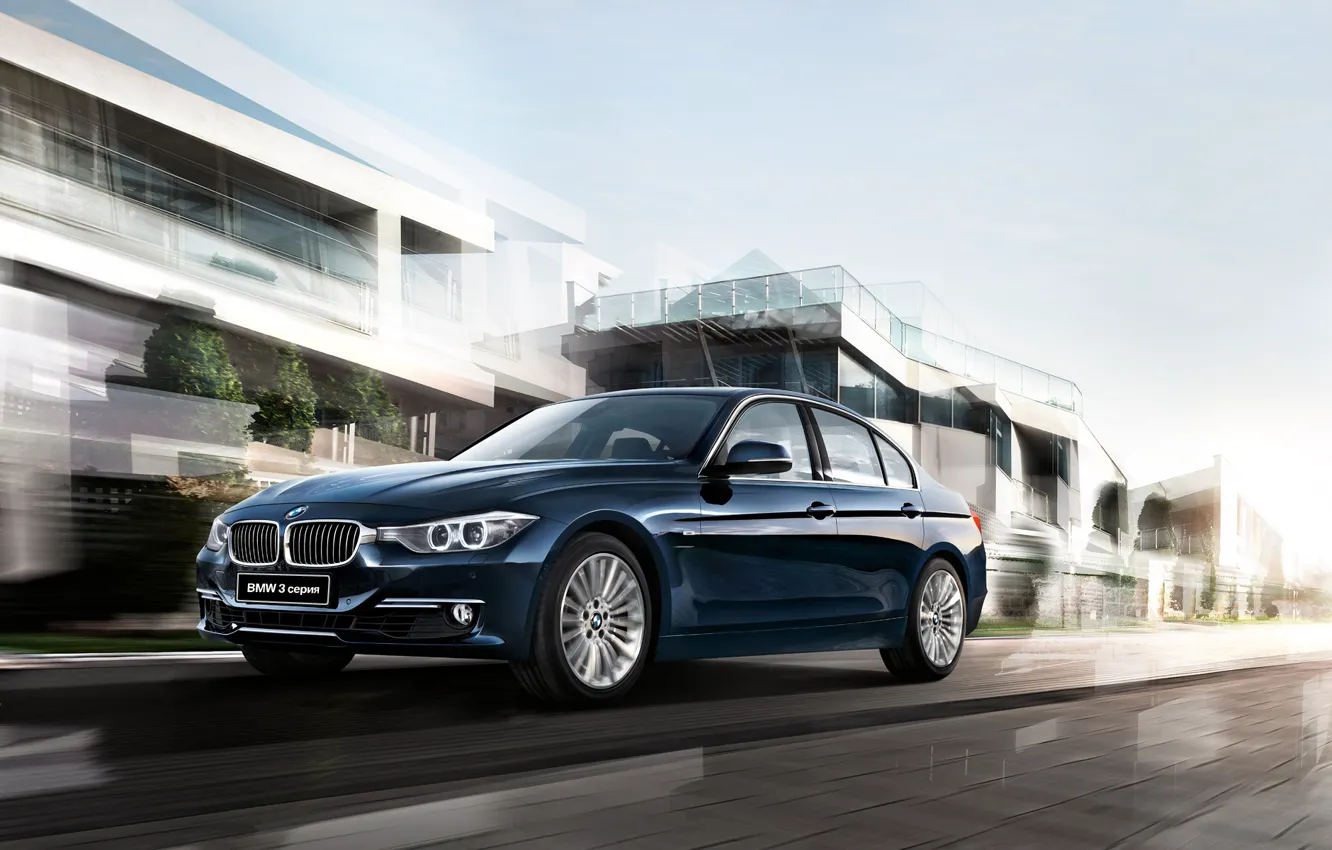 Photo wallpaper BMW, BMW, sedan, 3 series, F30, Sedan, 2015