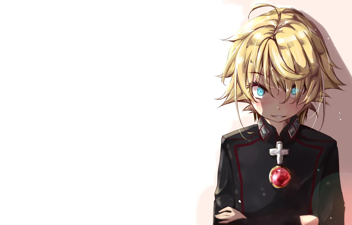 Photo wallpaper kawaii, girl, soldier, military, war, anime, beautiful, blonde