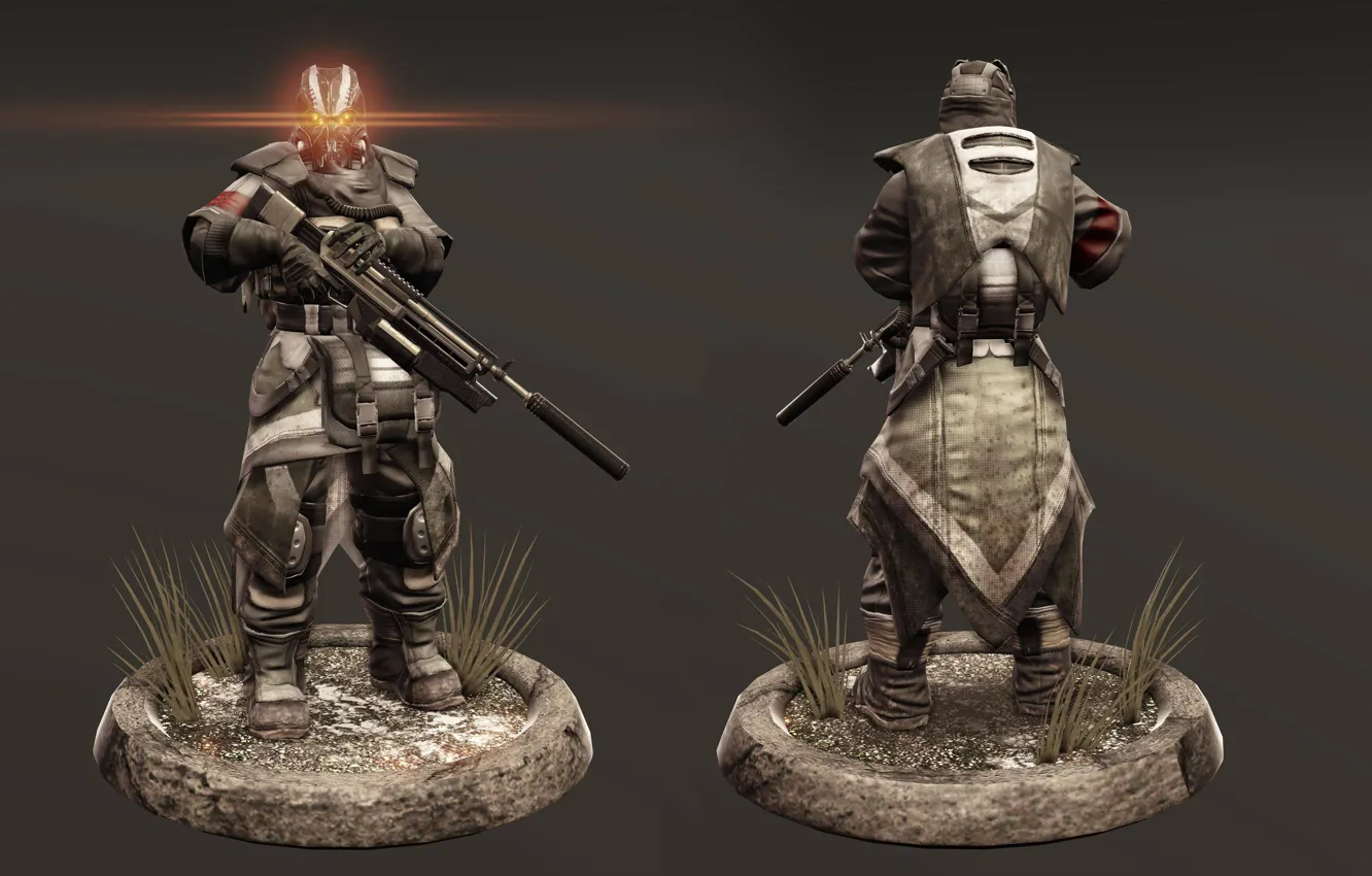 Photo wallpaper killzone, soldier, helgast