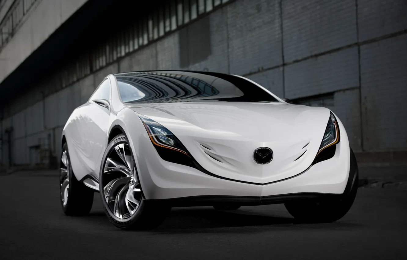 Photo wallpaper Concept, 2008, Mazda, the concept car, kazamai, Mazda, Mazda Kazamai Concept