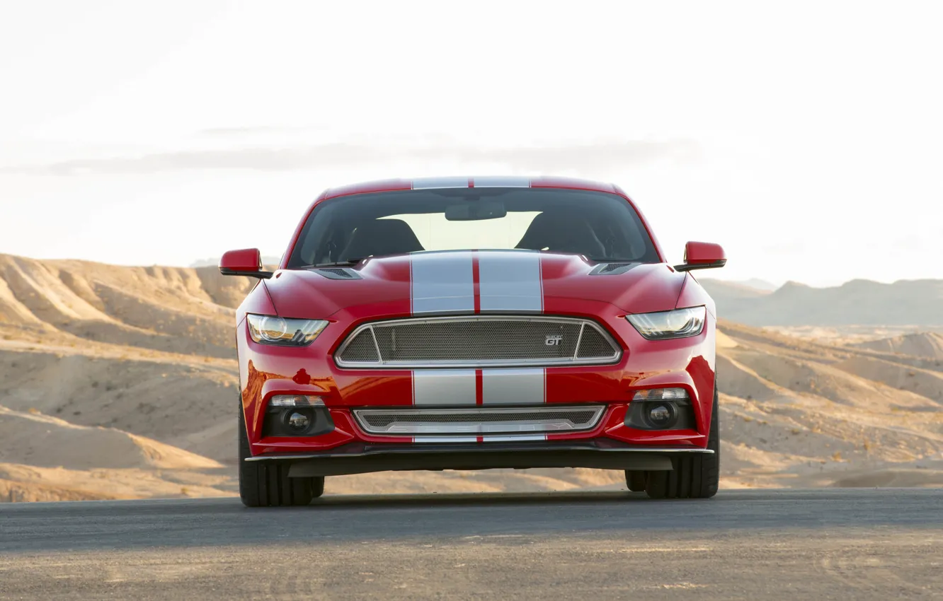 Photo wallpaper Mustang, Ford, Shelby, 2015