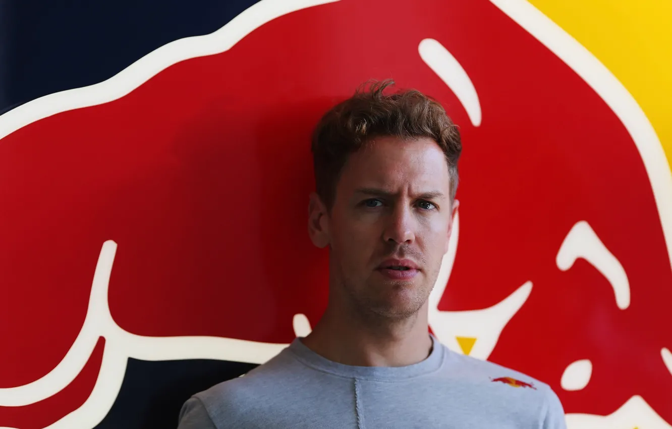 Photo wallpaper Racer, Sebastian Vettel, Champion