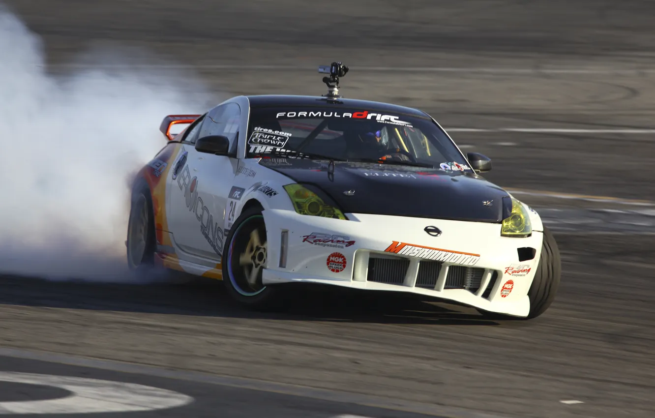 Photo wallpaper Nissan, 350z, Round7