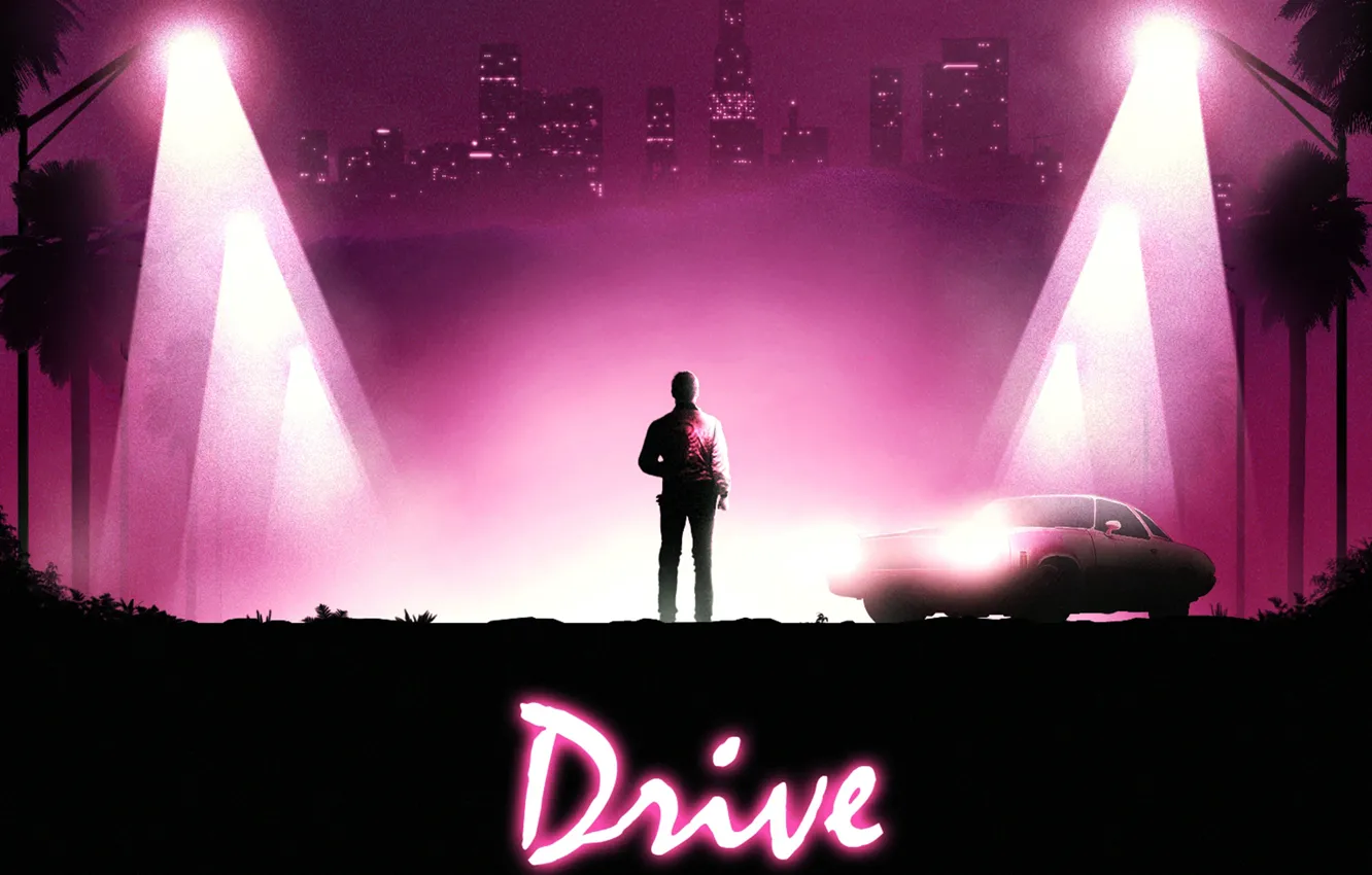 Photo wallpaper the film, art, Drive, Ryan Gosling, Nicolas Winding Refn