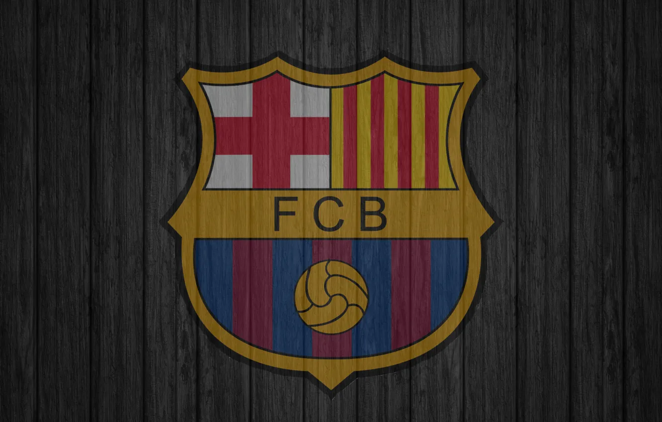 Photo wallpaper wallpaper, logo, football, Sport, FC Barcelona