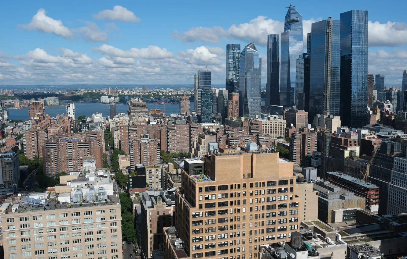 Photo wallpaper building, skyscrapers, USA, New York