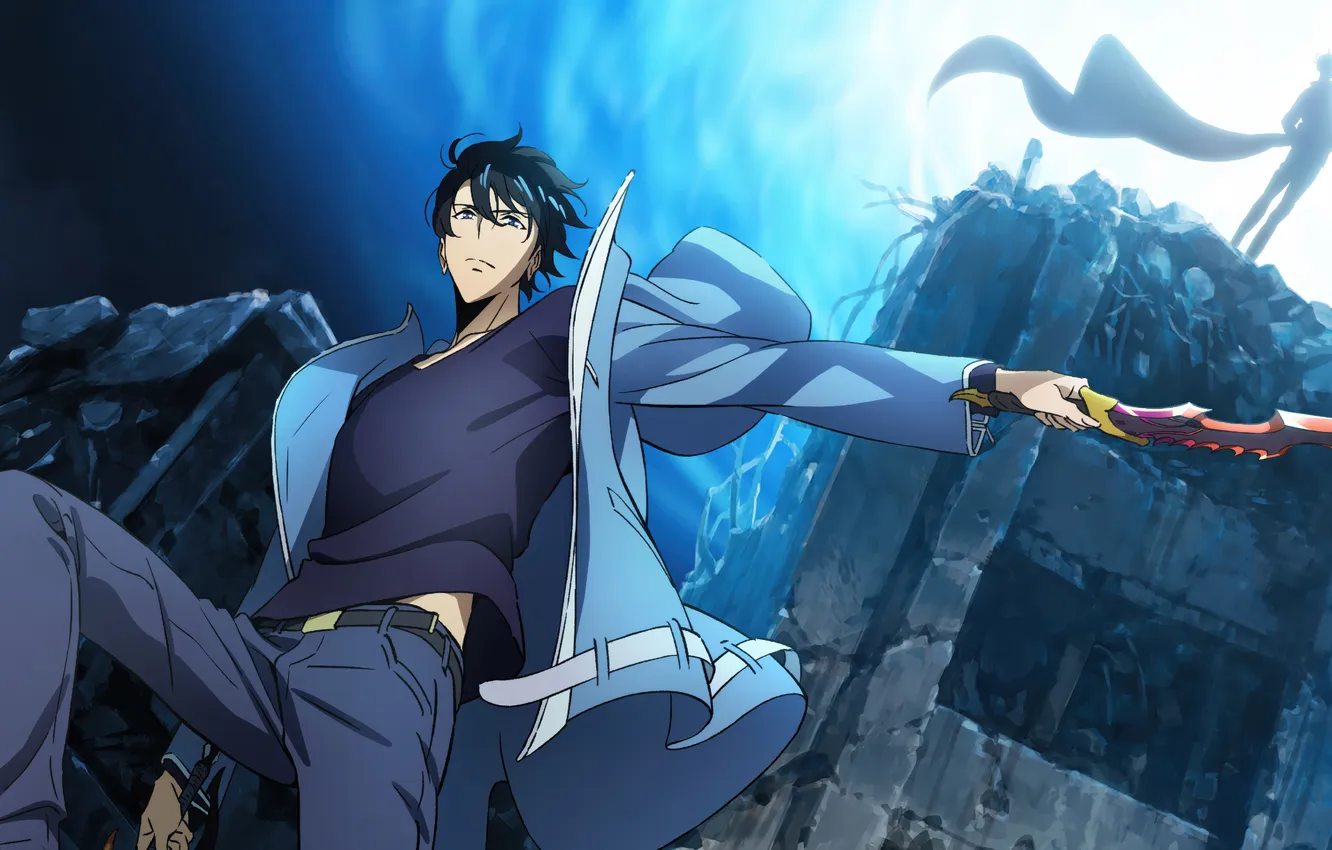 Photo wallpaper South Korea, anime, power, boy, asian, warrior, manga, season one